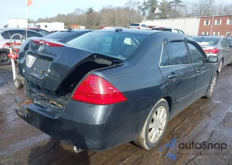 2006 Honda Accord 3.0 Ex из США, поврежденный, VIN 1HGCM66516A006241